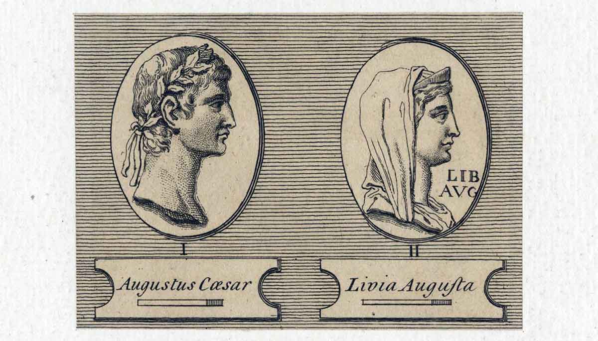 livia and augustus portraits