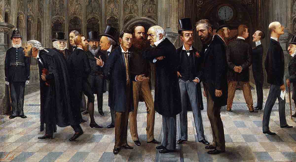 lobby of the house of commons liborio prosperi