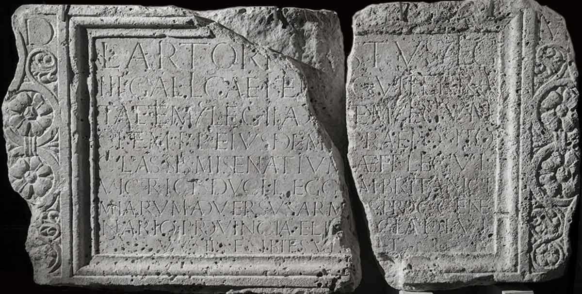lucius artorius castus inscription