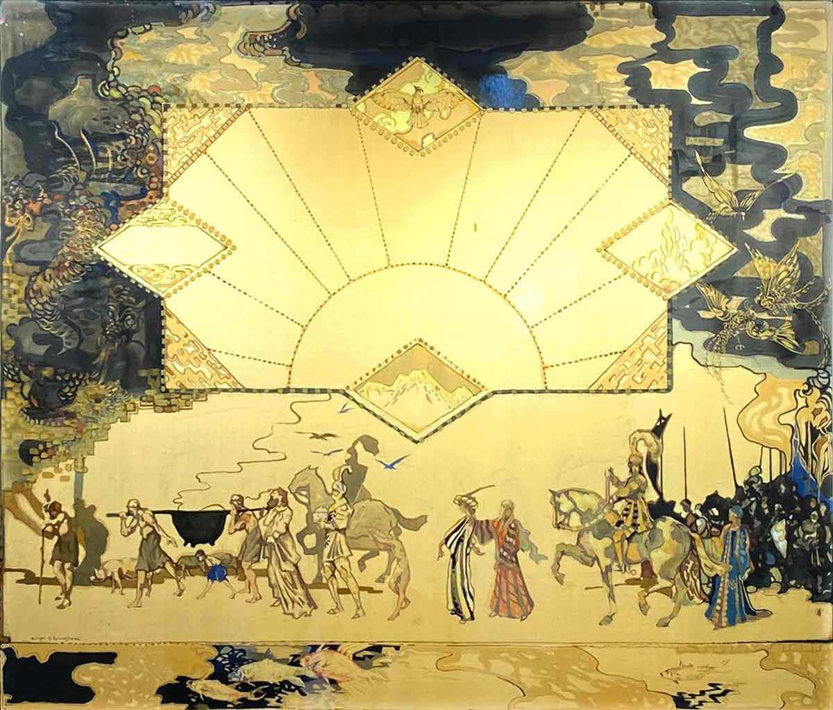 mabinogion panel george sheringham