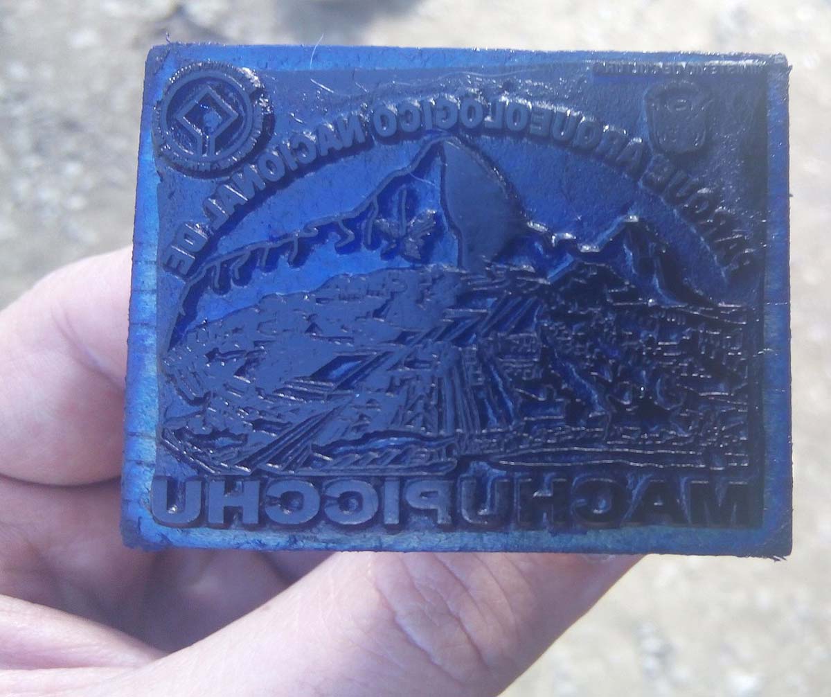 machu picchu passport stamp