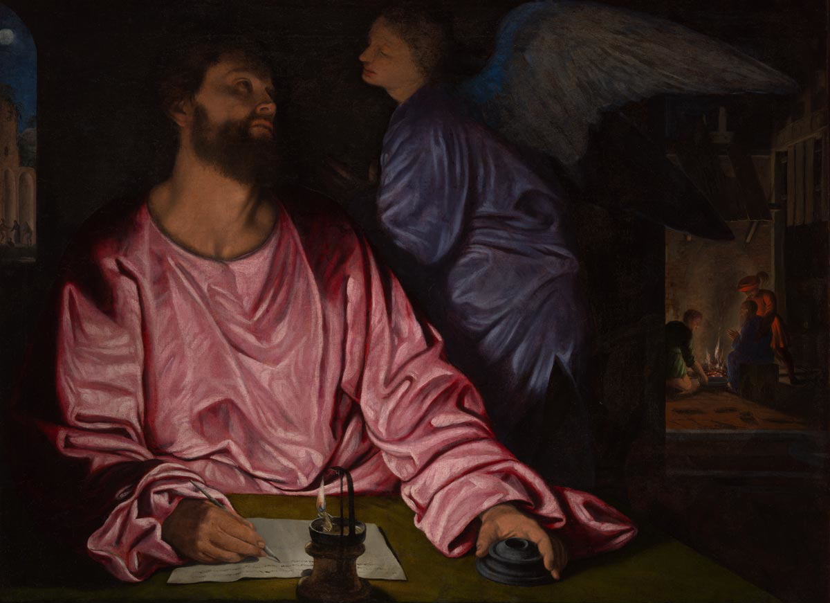matthew angel gospel great commission