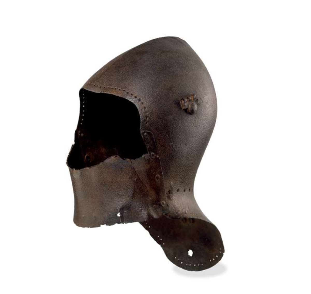 medieval helm bascinet british museum