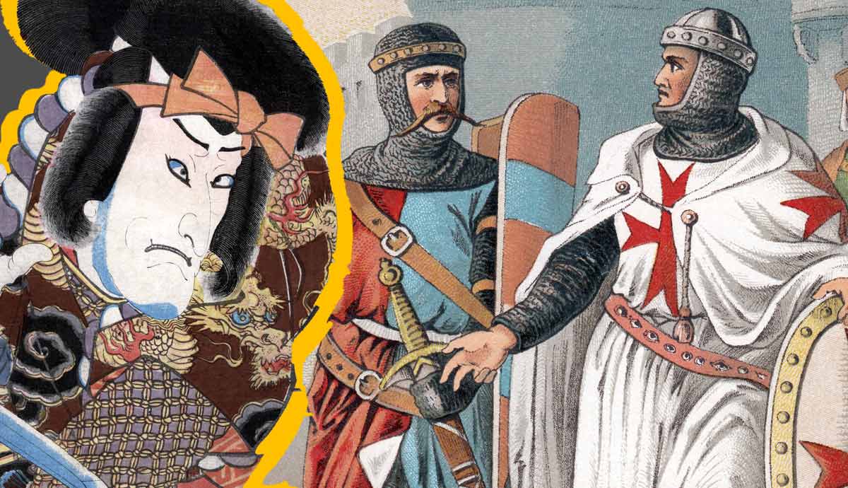 medieval japan vs medieval europe