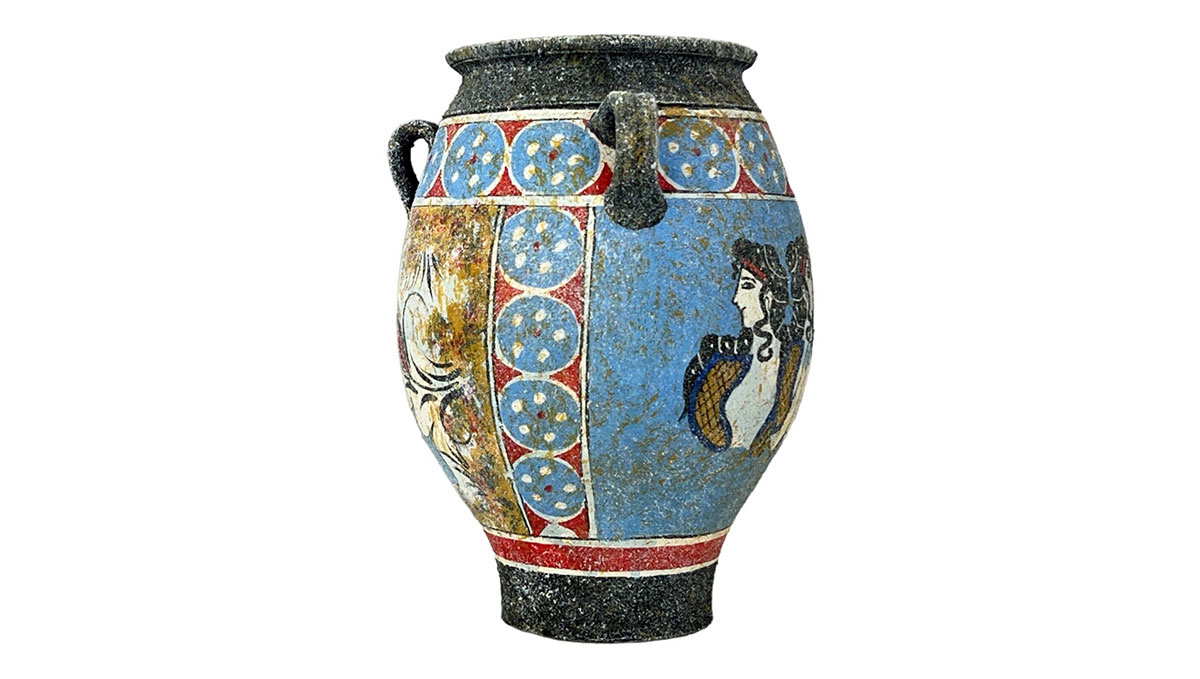minoan vase ceramic painted
