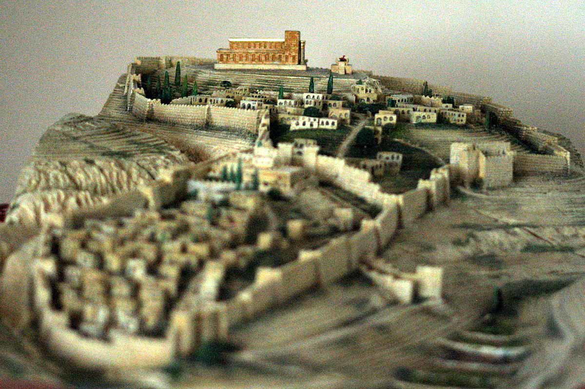 model the temple jerusalem walls park