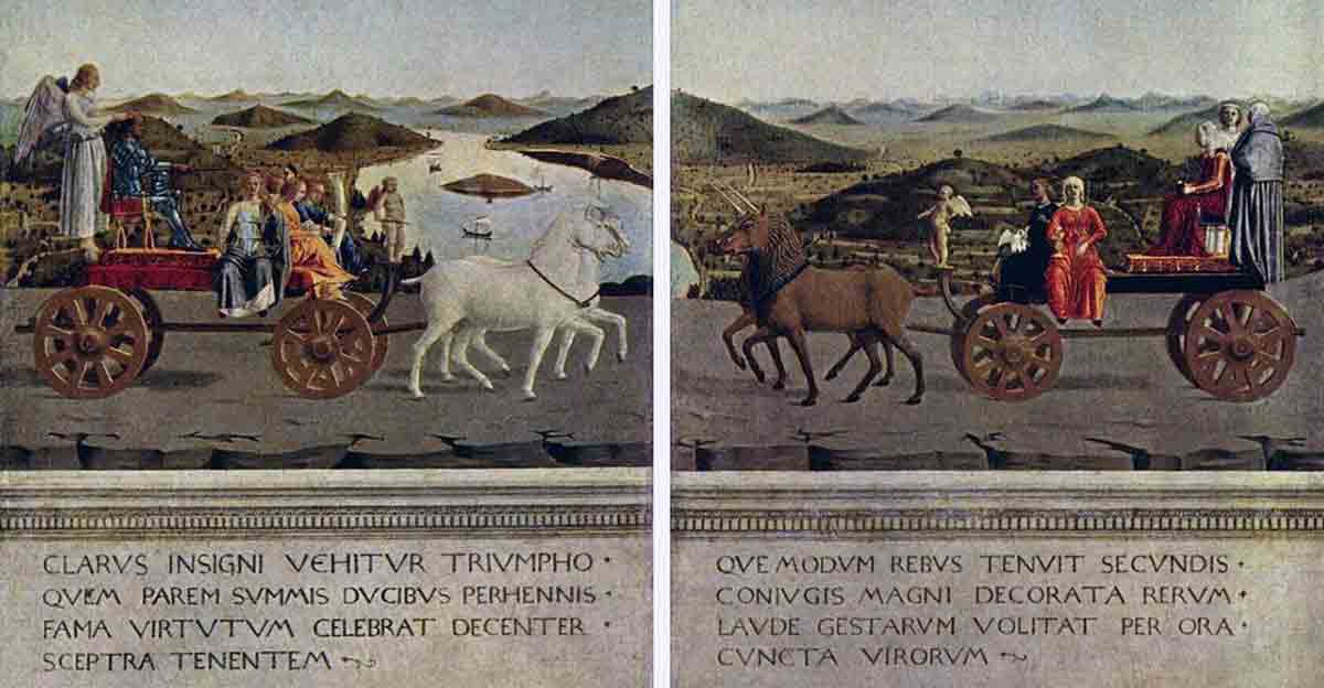 montefeltro back diptych