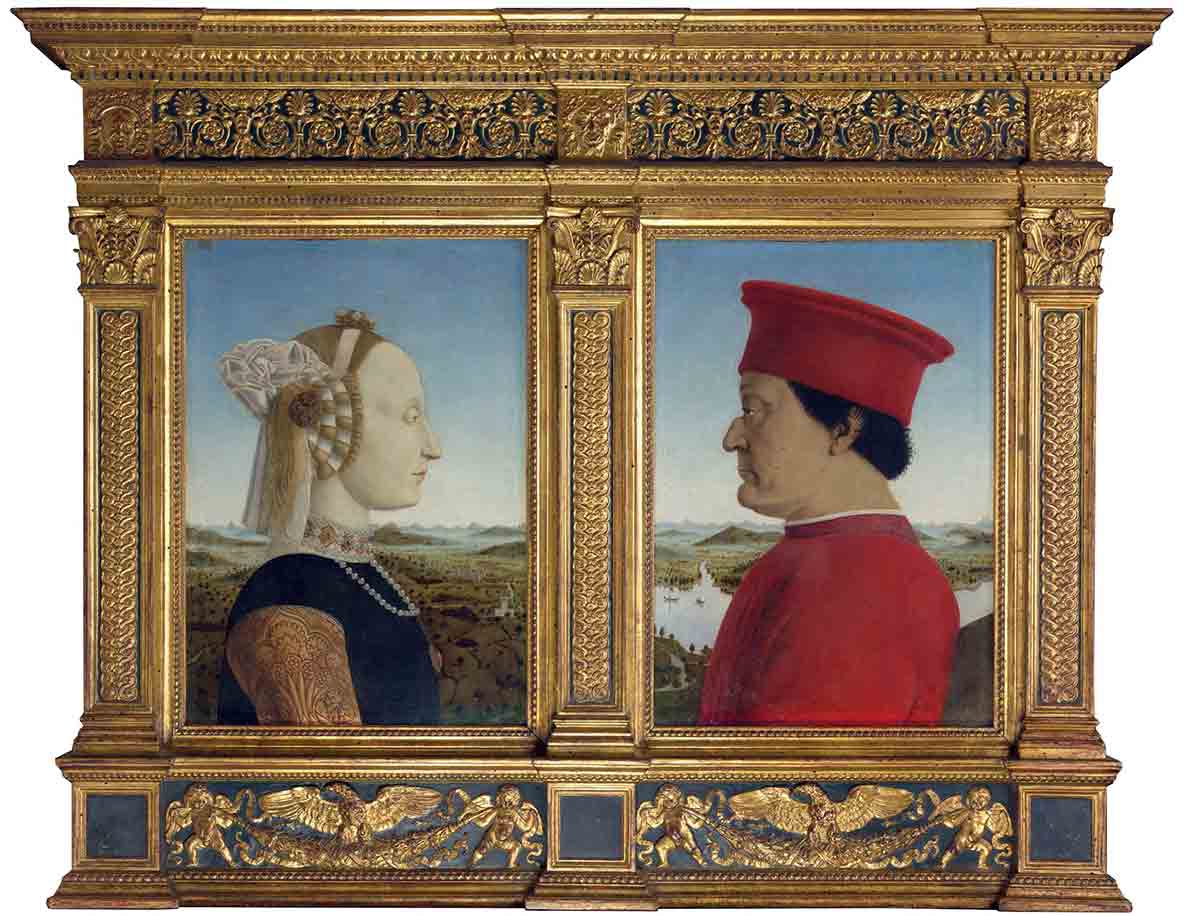 montefeltro sforza diptych