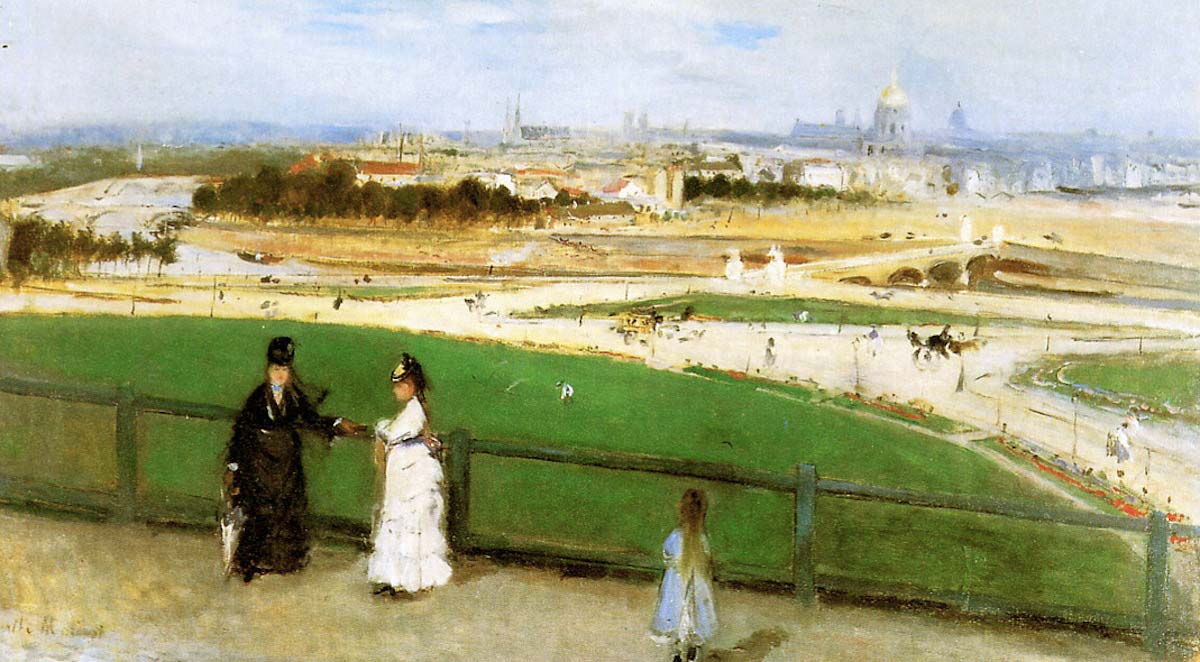 morisot trocadero painting