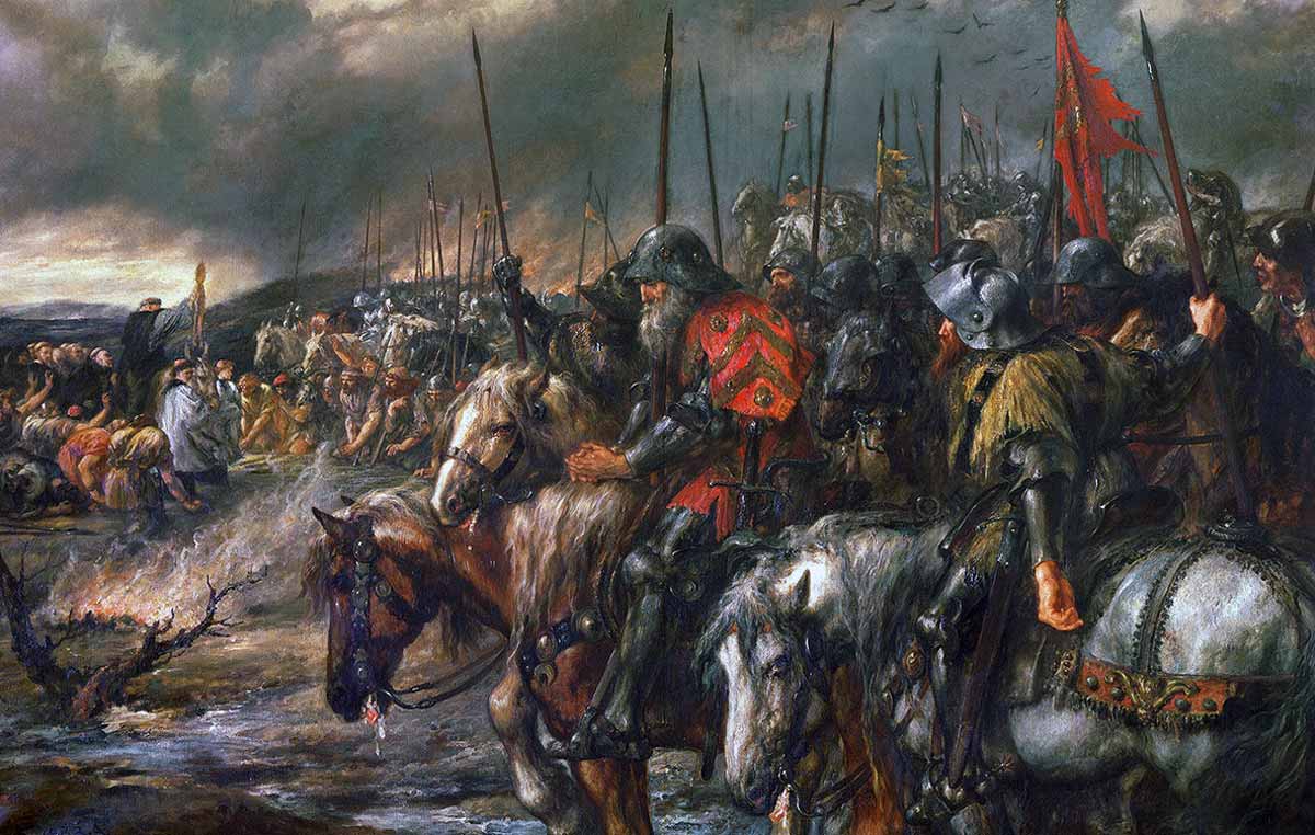 morning of the battle of agincourt 11952