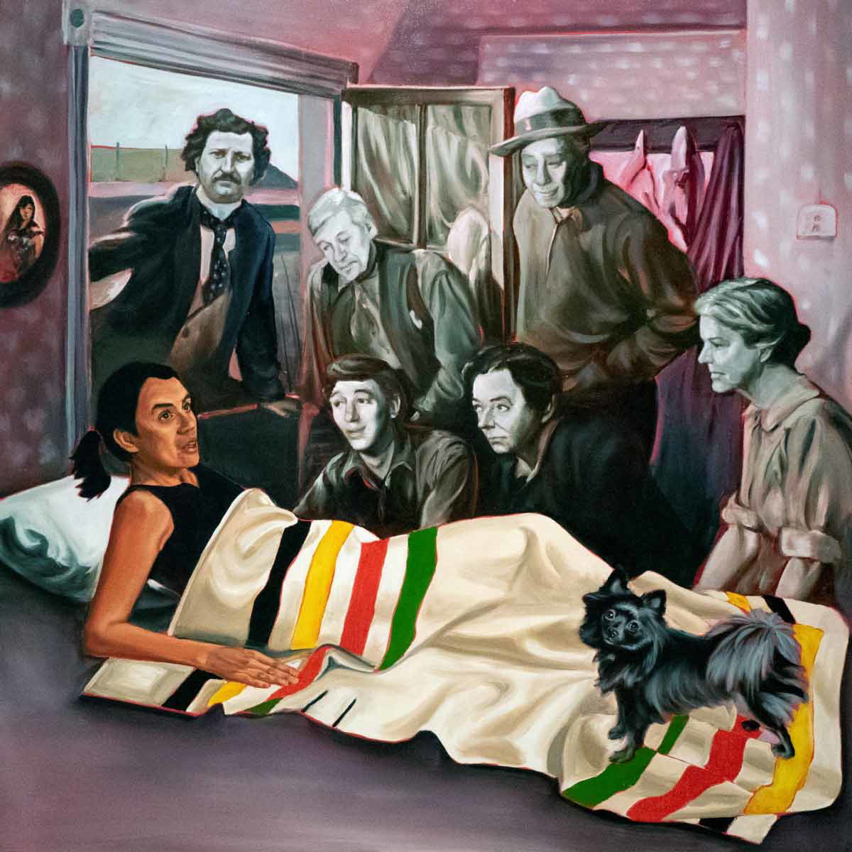 my spirit returned metis painting