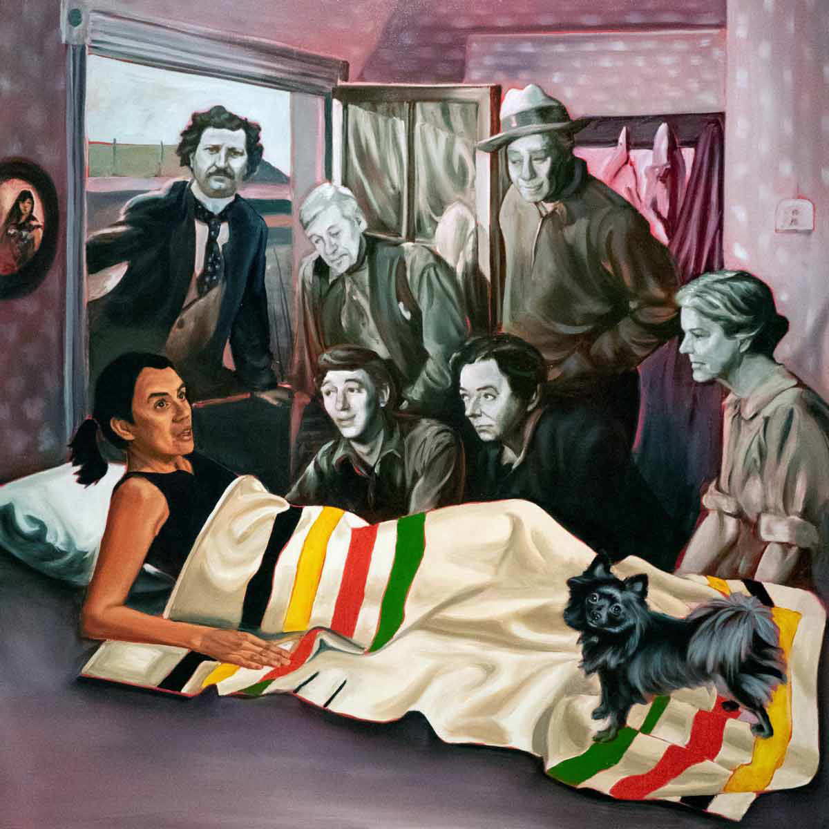 my spirit returned metis painting