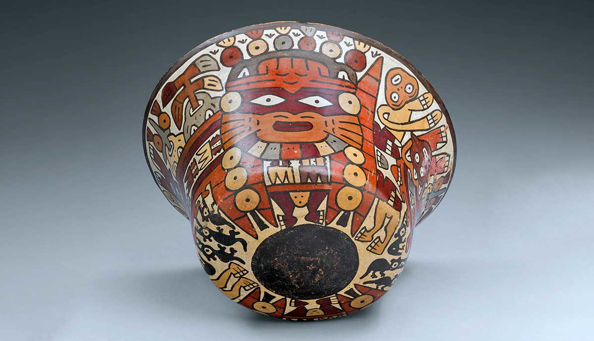 nazca culture pottery bowl