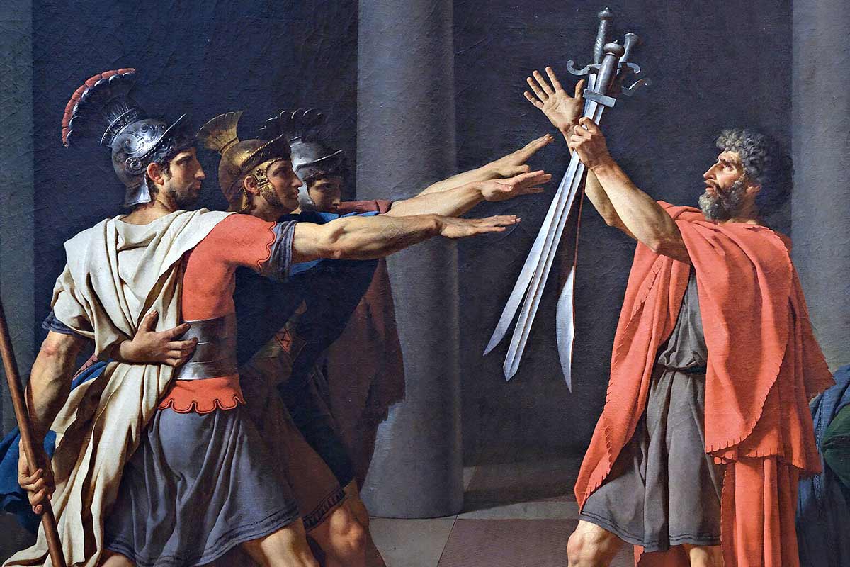 oath horatti david closeup