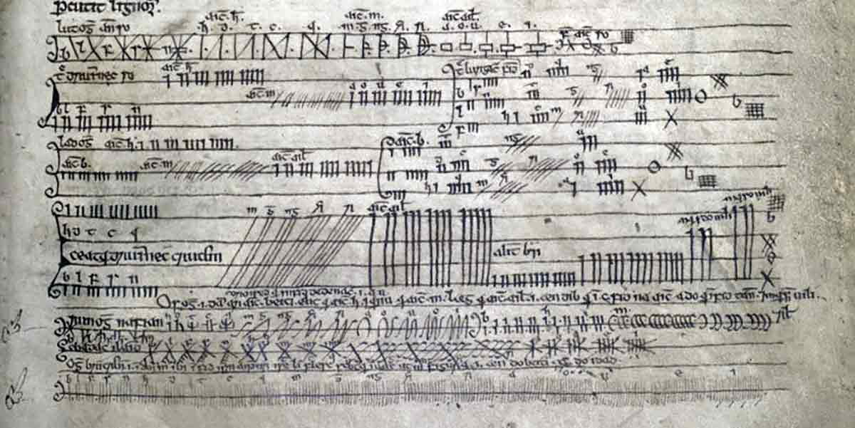 ogham ballymote manuscript fol169r