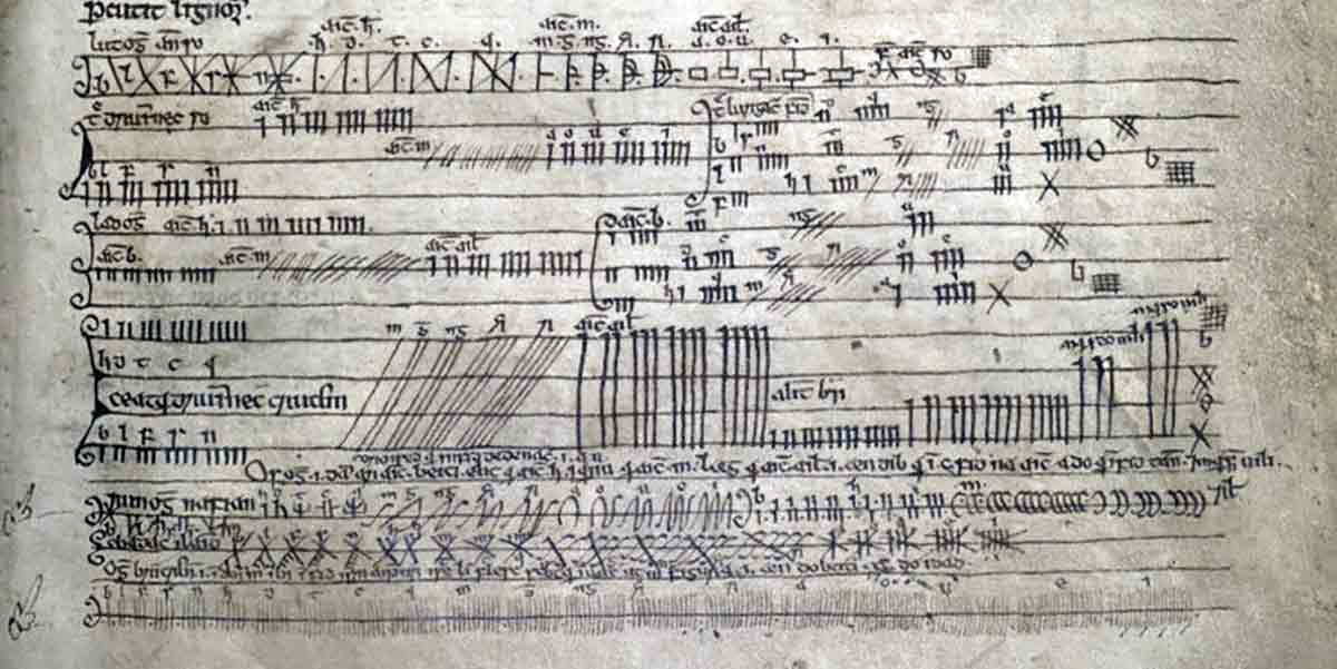 ogham ballymote manuscript fol169r