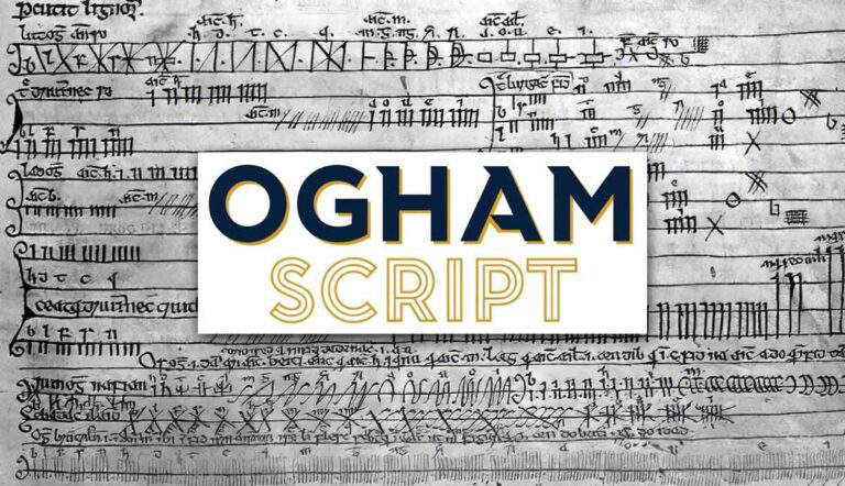 ogham script medieval alphabet