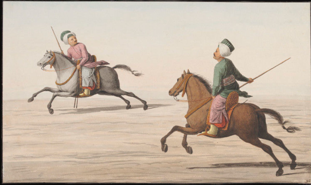 ottoman javelin players