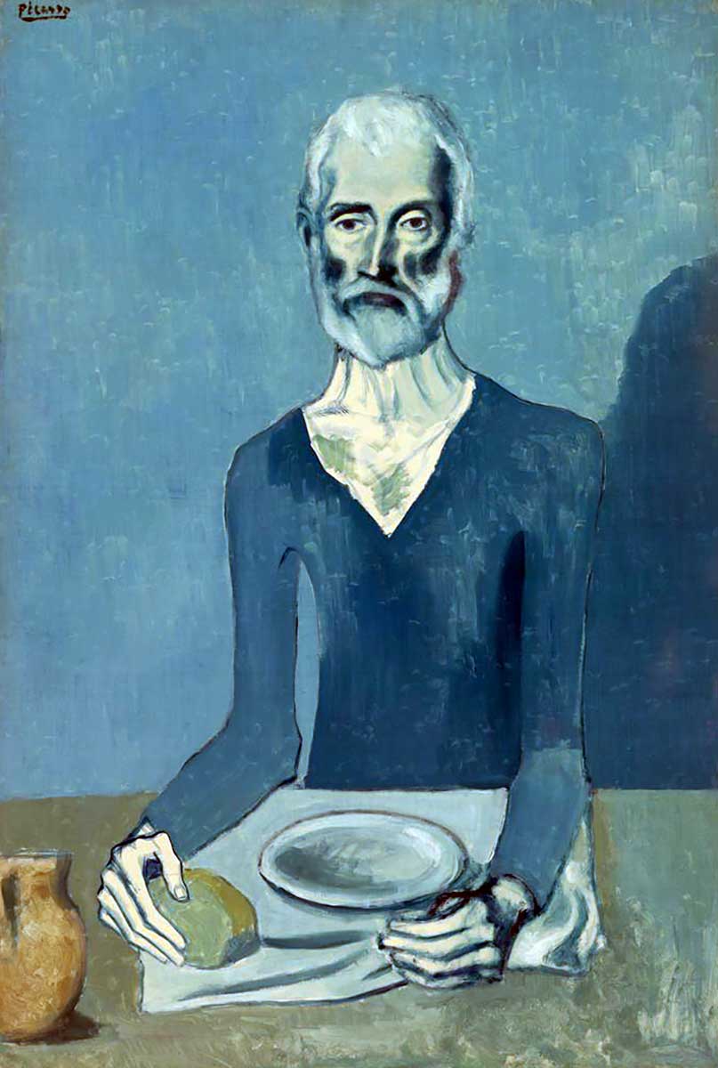 pablo picasso ascetic painting