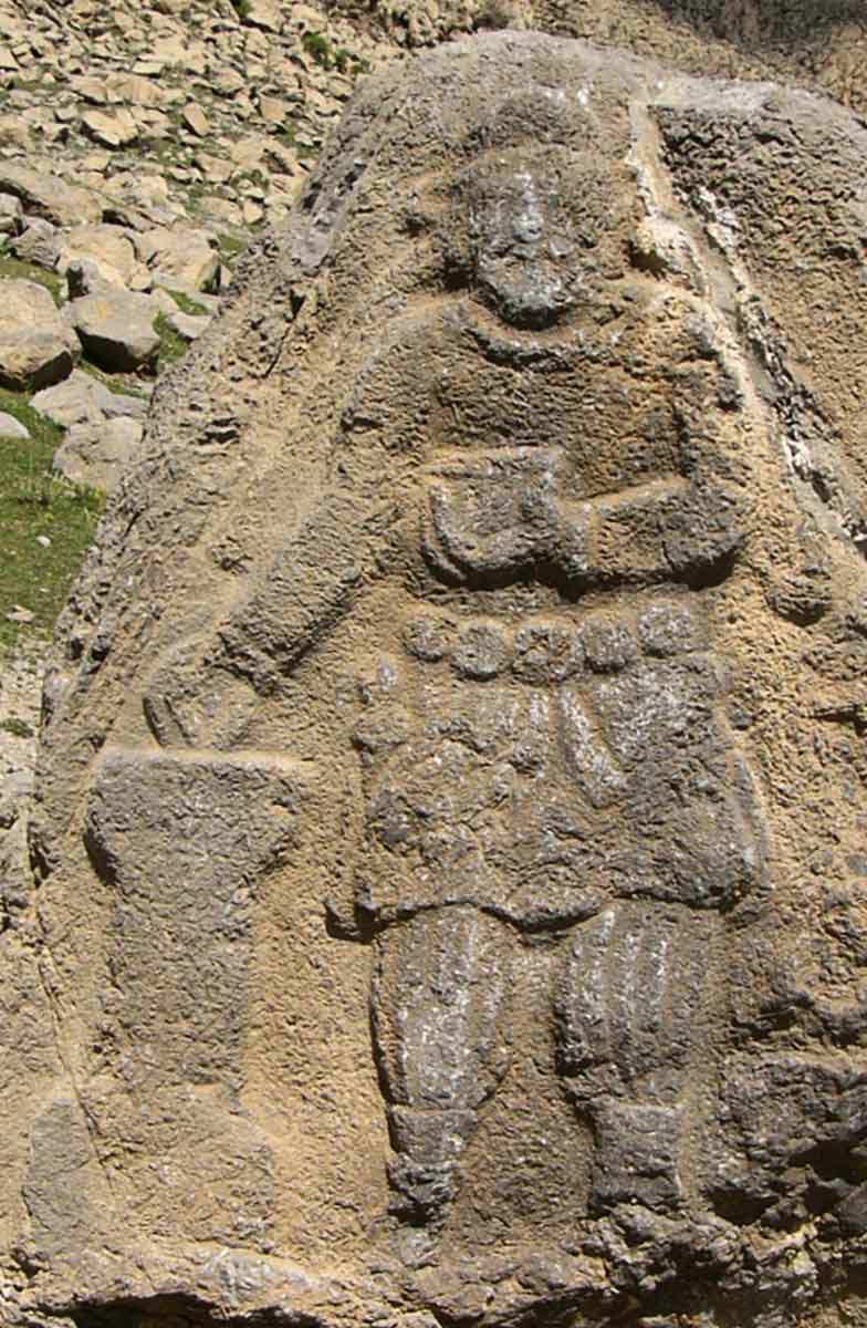 parthian king vologases behistun