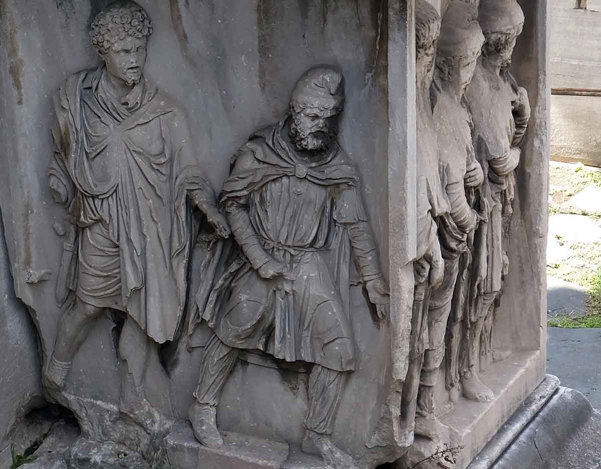 parthian prisoner arch septimius severus