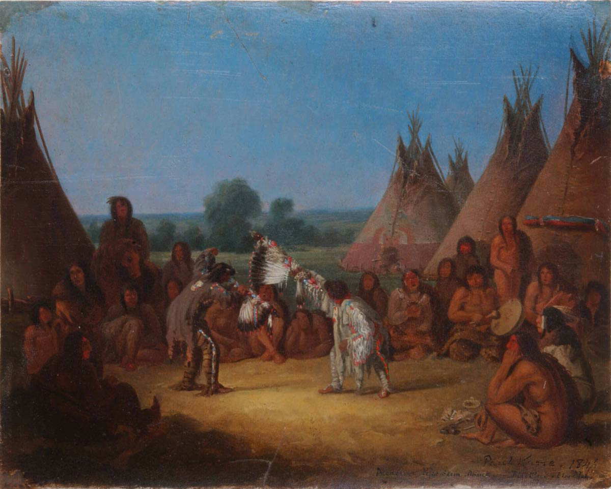 paul kane tipis dance