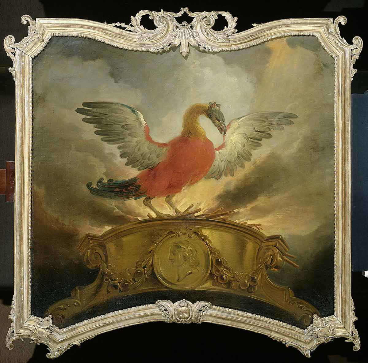 phoenix bird rising ashes cornelis troost