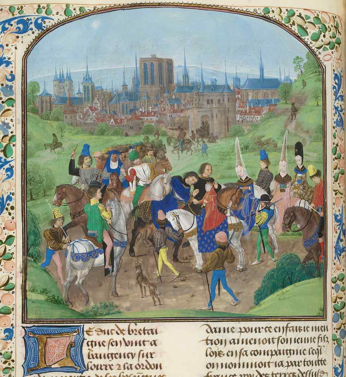 pilgrims paris notre dam medieval cities