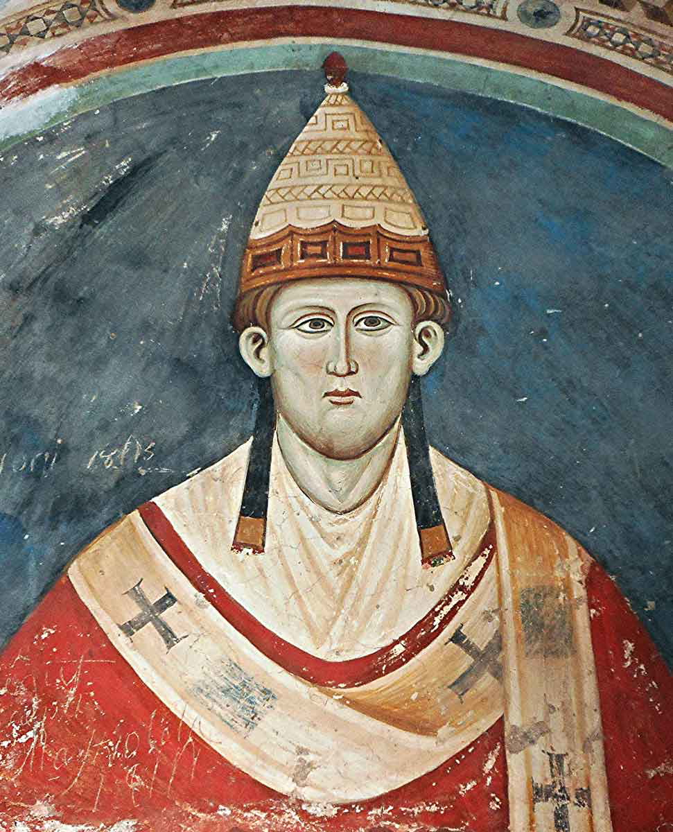pope innocent iii fresco