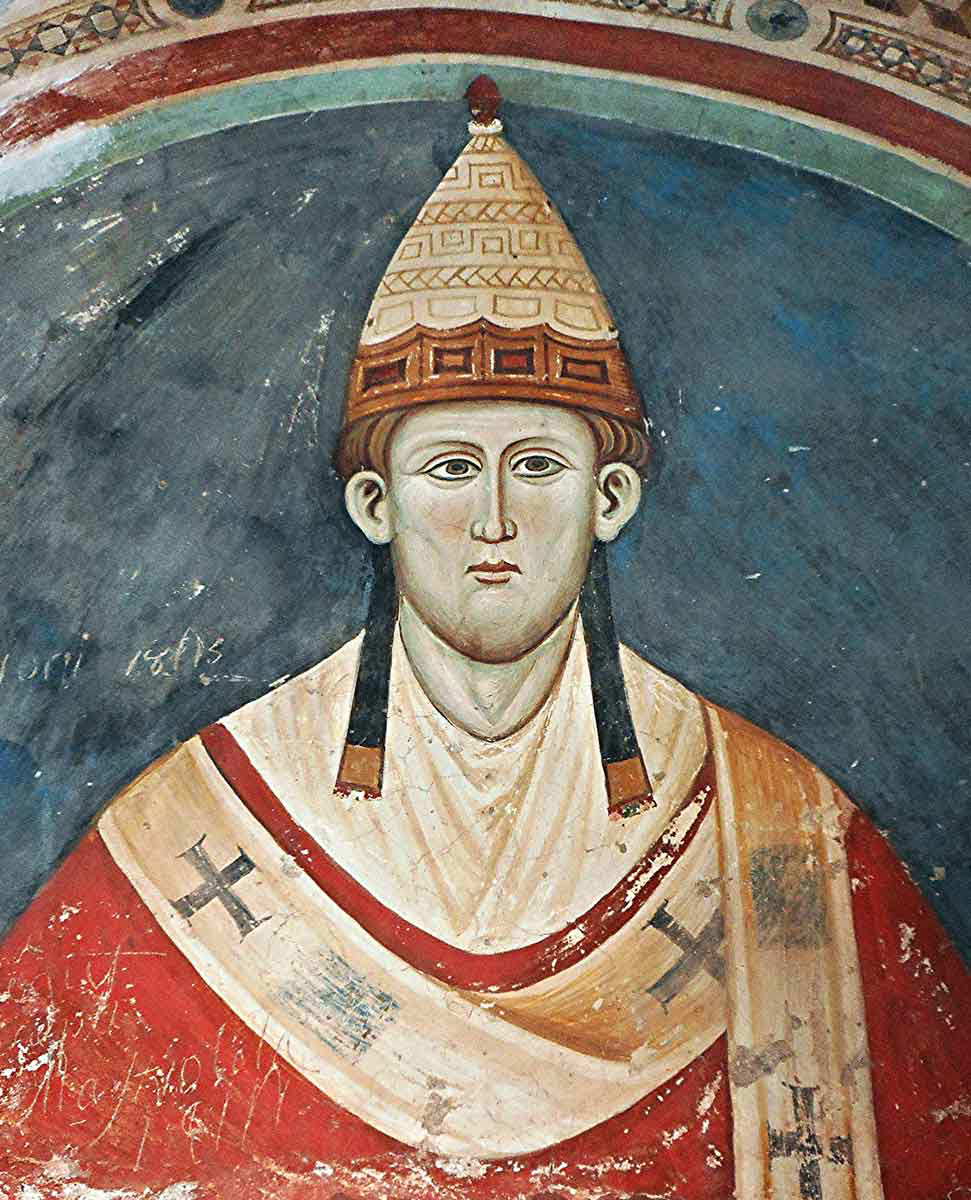 pope innocent iii fresco