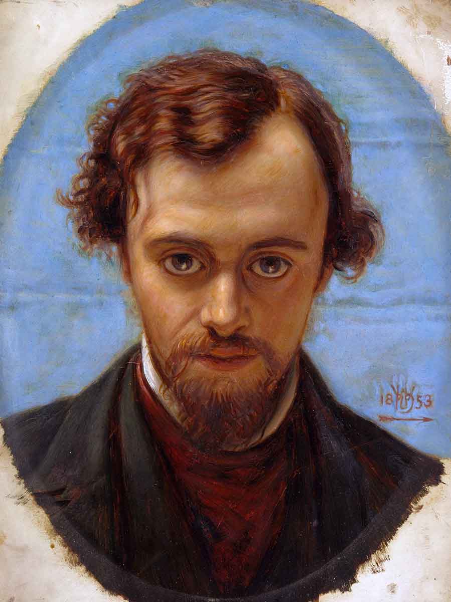 portrait rossetti age 22