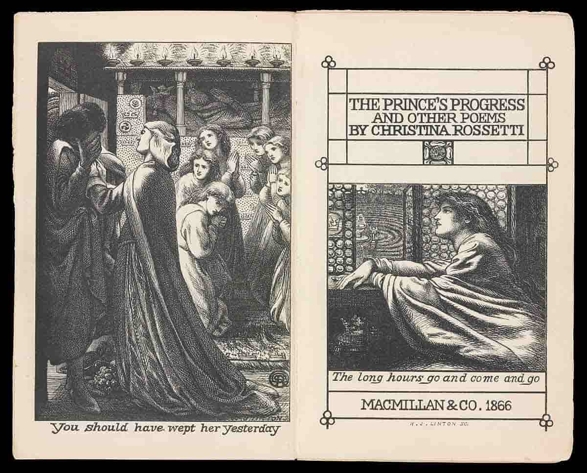 princes progress illustration rossetti 1866