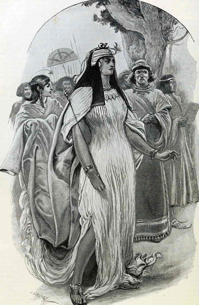 queen of sheba 1896 portrayal