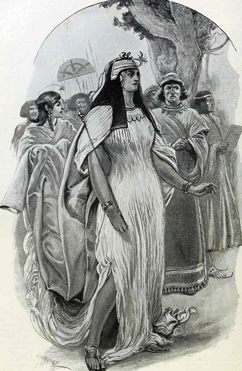 queen of sheba 1896 portrayal