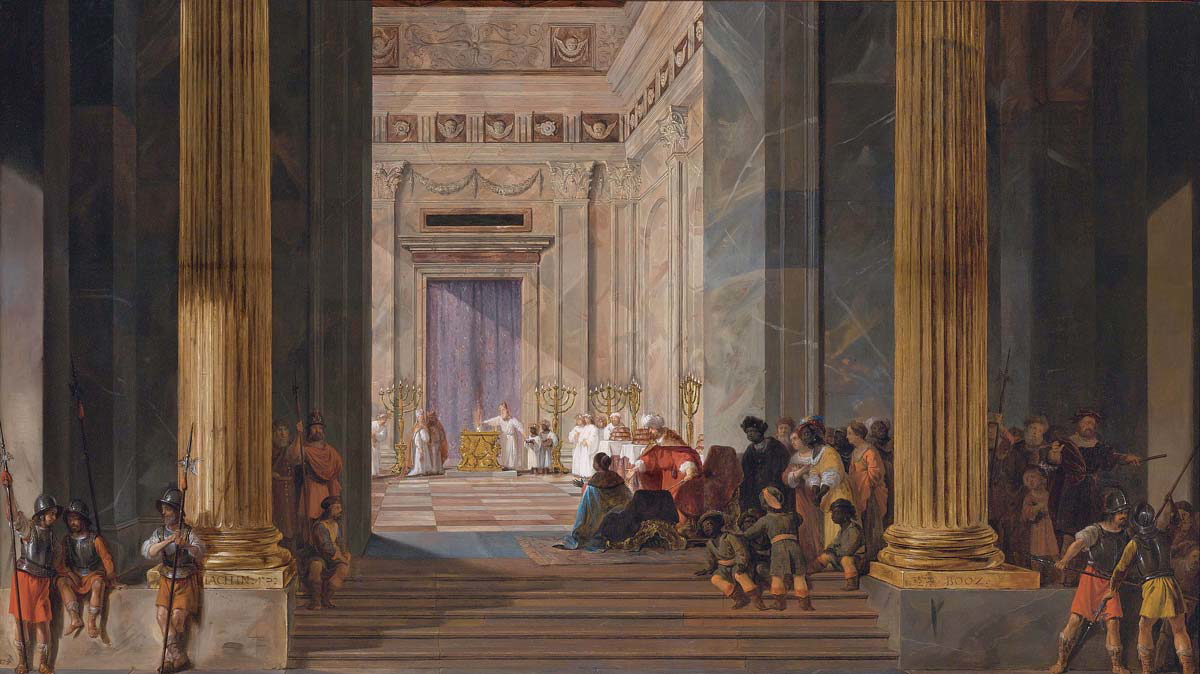queen sheba temple jerusalem salomon de bray