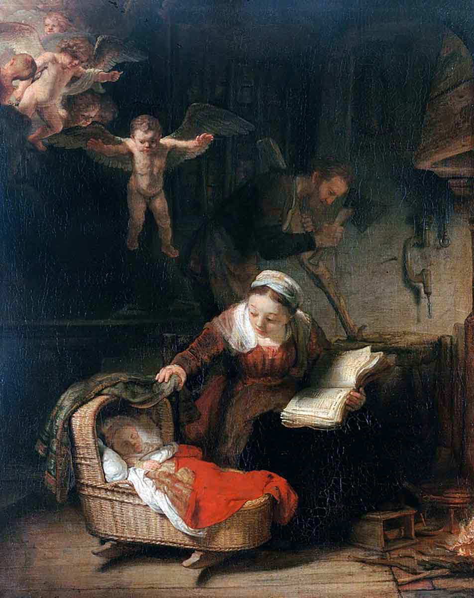 rembrandt holy family jesus siblings