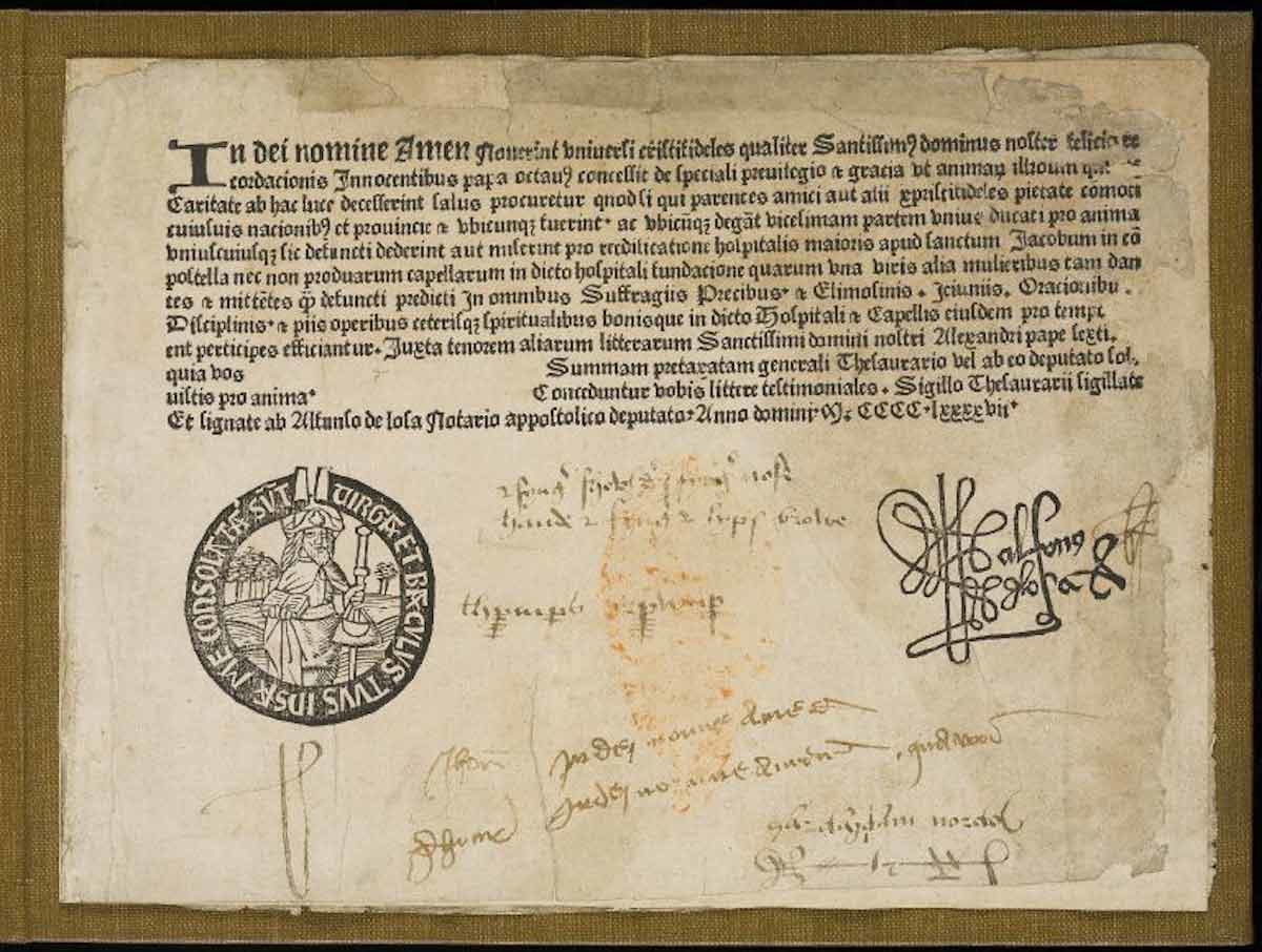 renaissance wynkyn de worde papal indulgence