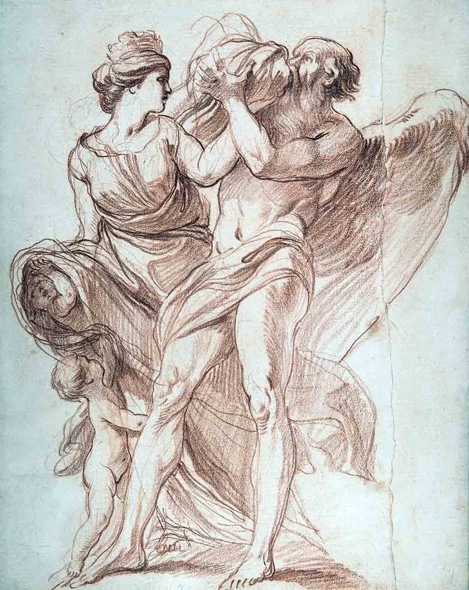 rhea outwitting saturn stone zeus