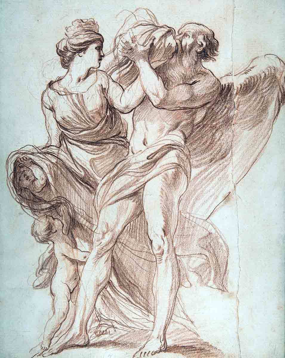 rhea outwitting saturn stone zeus