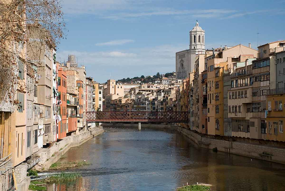river girona spain