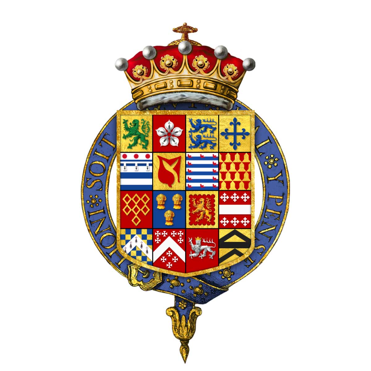 robert dudley coat of arms