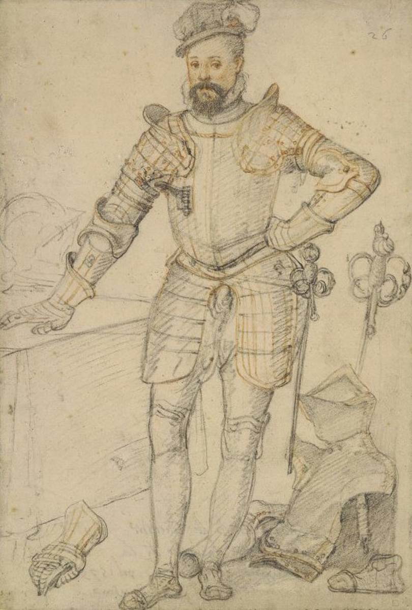 robert dudley in tilting armor