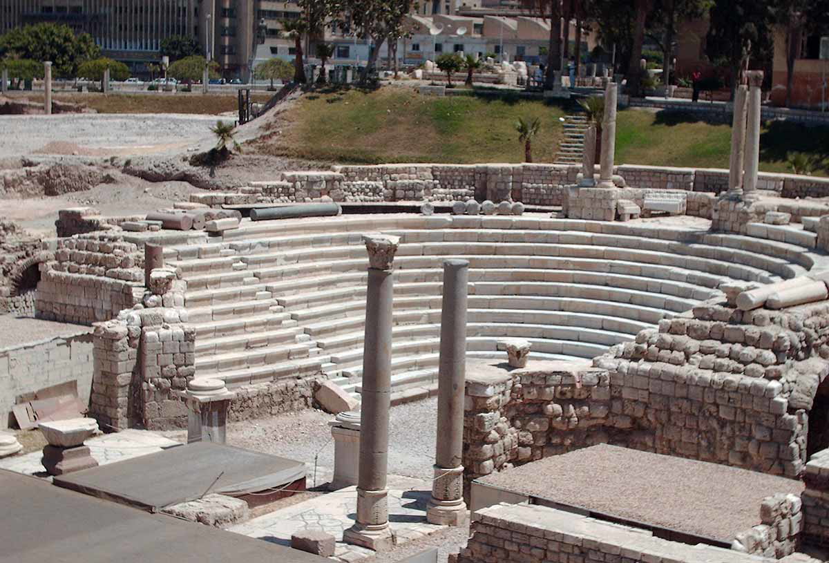 roman amphitheater alexandria