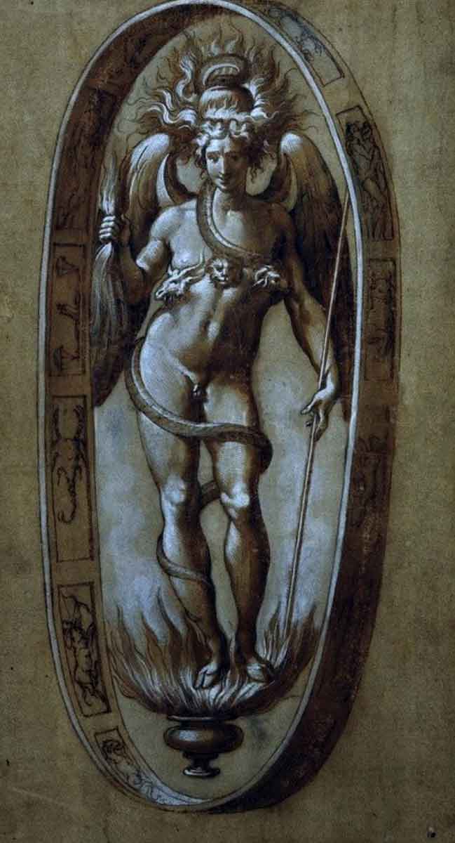 salviati phanes drawing primordial gods
