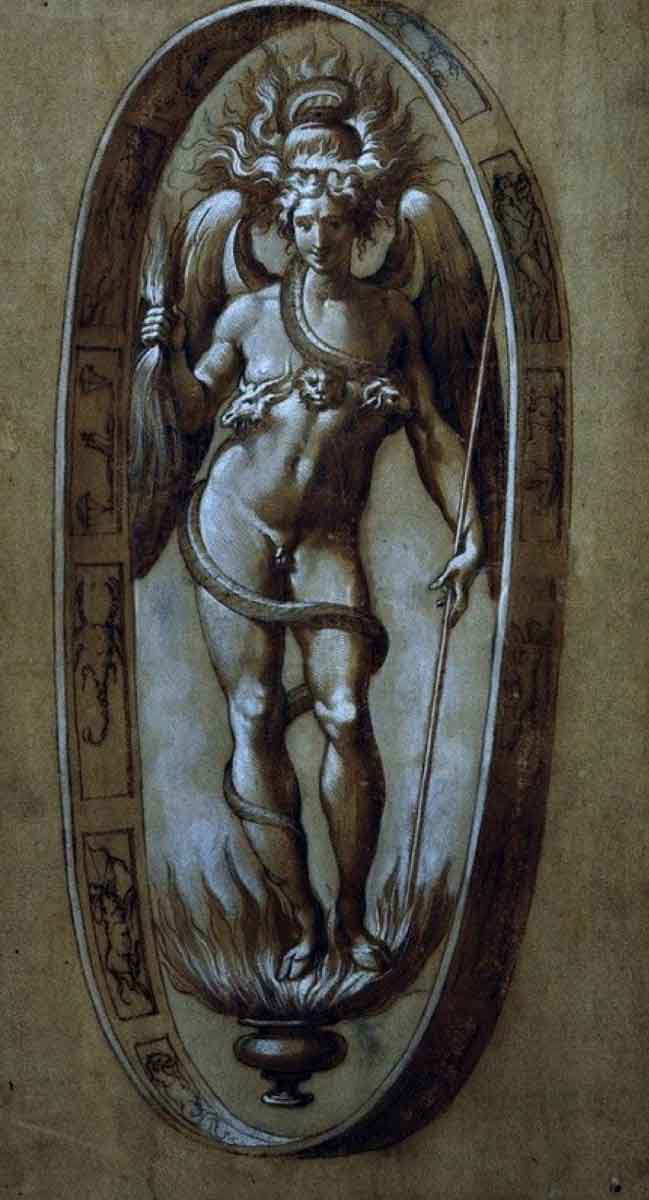 salviati phanes drawing primordial gods