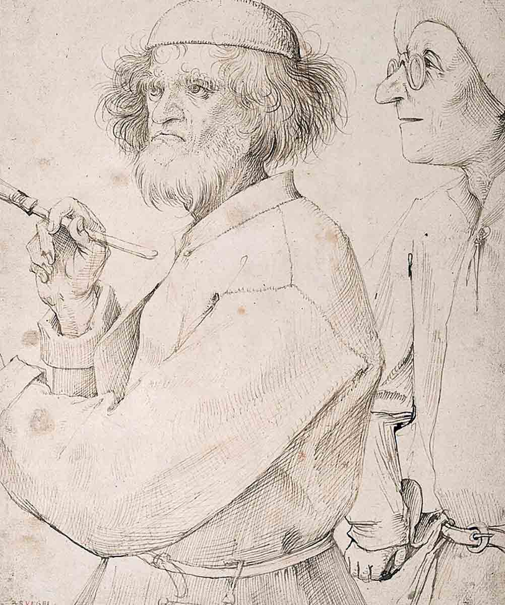 self portrait bruegel the elder