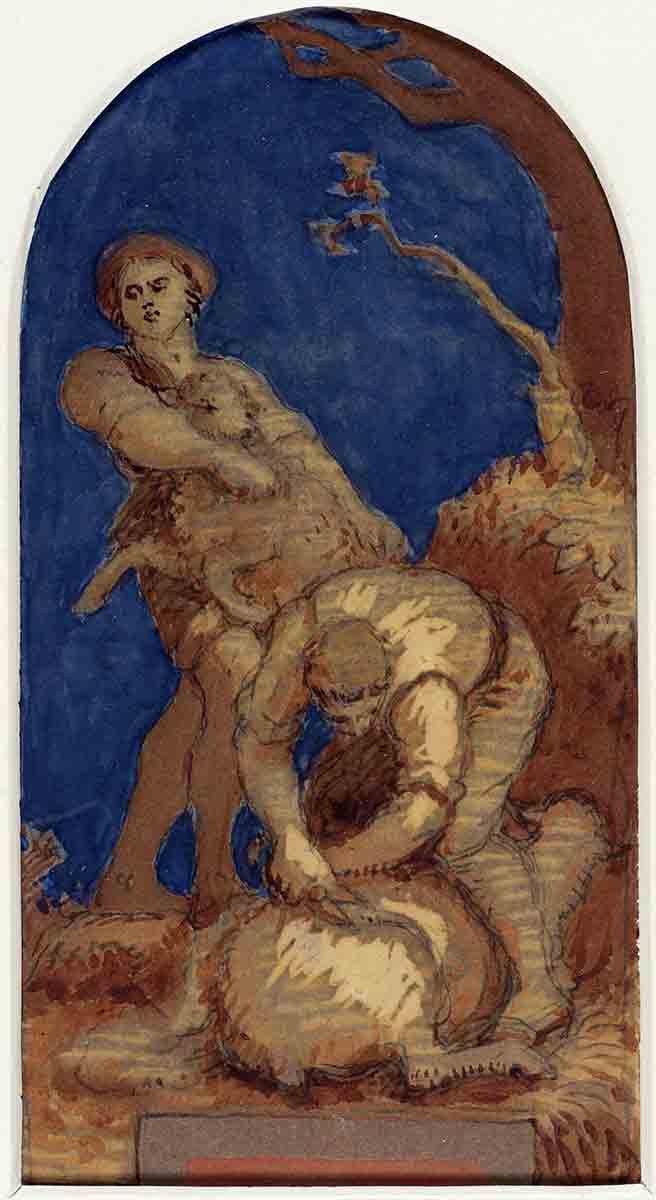 sheep shearing charles west cope