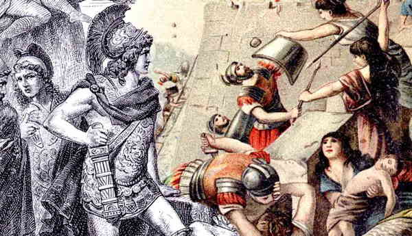 siege warfare ancient greece rome