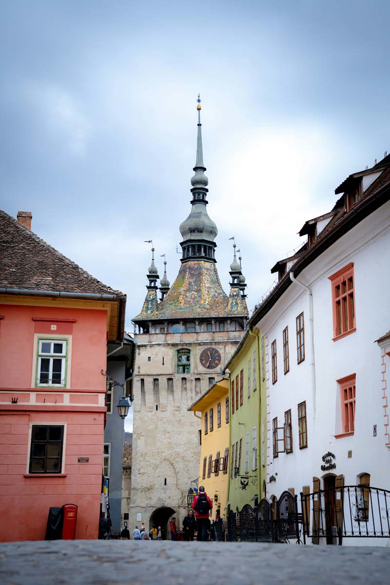sighisoara spire romania