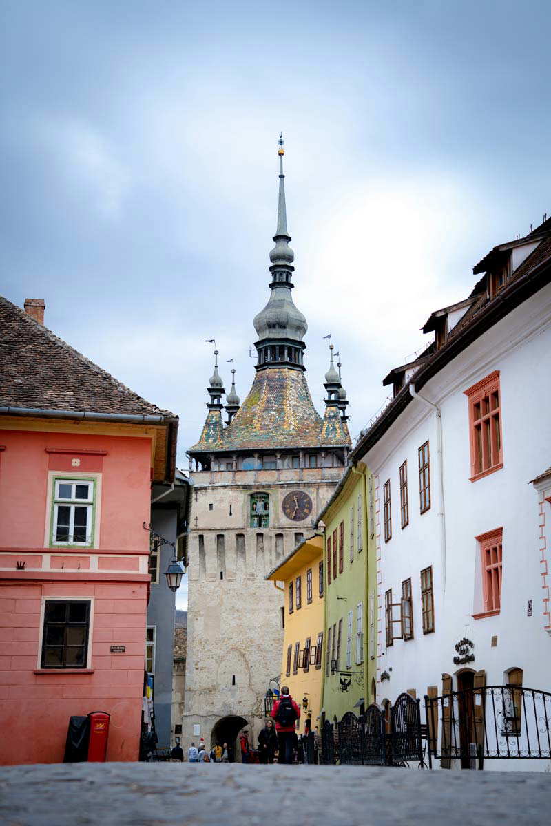 sighisoara spire romania